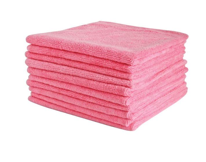 Filta Commercial Microfibre Cloth Black 40x40cm Pack of 10