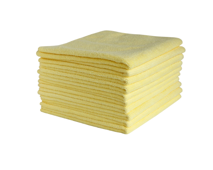 Filta Commercial Microfibre Cloth Black 40x40cm Pack of 10