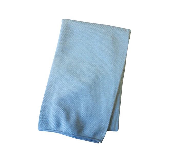 Filta Xtra Large Commercial Microfibre Cloth - Glass Aqua 60Mm X 40Mm Pack of 10