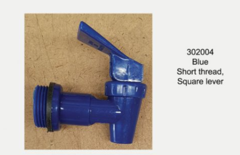 Snap Tap Long Thread White 3/4"