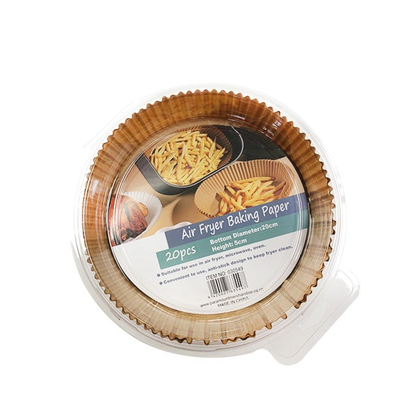 Bake Art Air Fryer Baking Paper 20cm 20’s