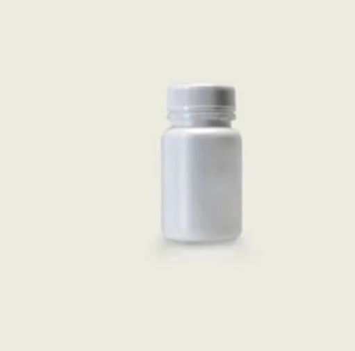 Tablet Bottle 90ml White W Cap