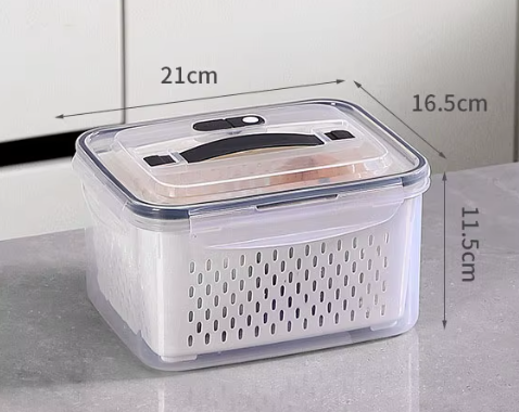 Drainer Basket Containers W Air Valve/Handle