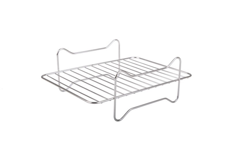 S/Steel Rectangle Air Fryer Rack 22x16cm