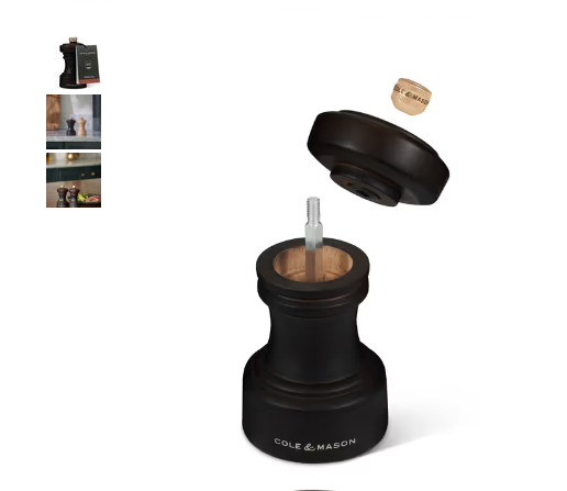 Hoxton Beech Salt/Pepper Mill