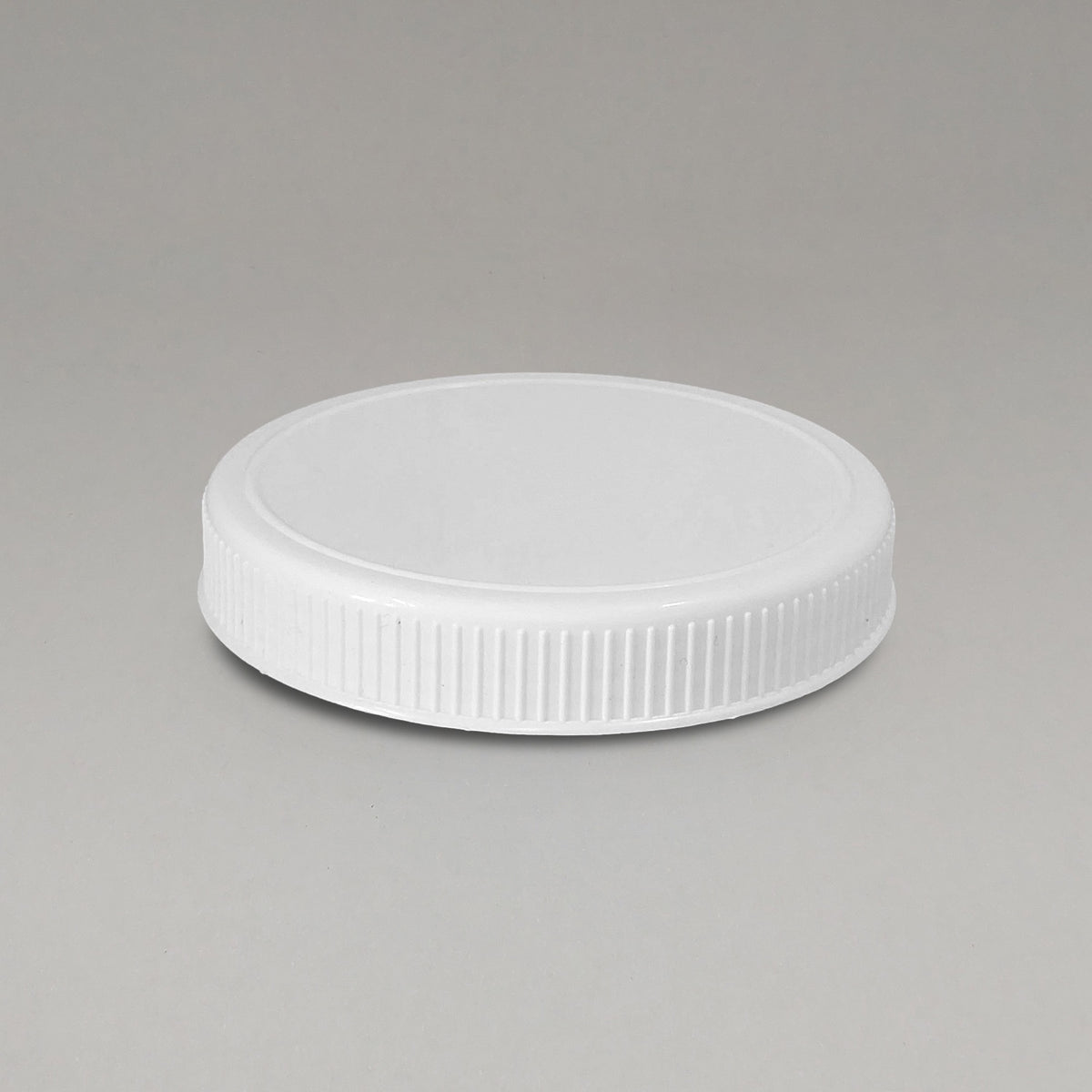 Cap 100mm White Wide Mouth
