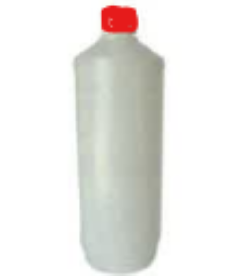 Bottle 1Lit, DRG, Natural, W CRC Poison Cap