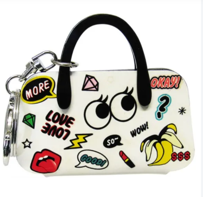 Key Ring - Handbag Pop Art