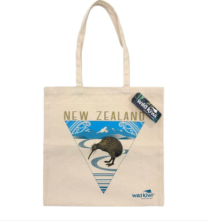 Tote Bag, Beach Bag Wild Kiwi