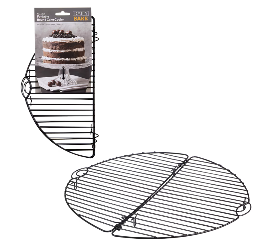 Non-Stick Foldable Round Cake Cooler 32cm