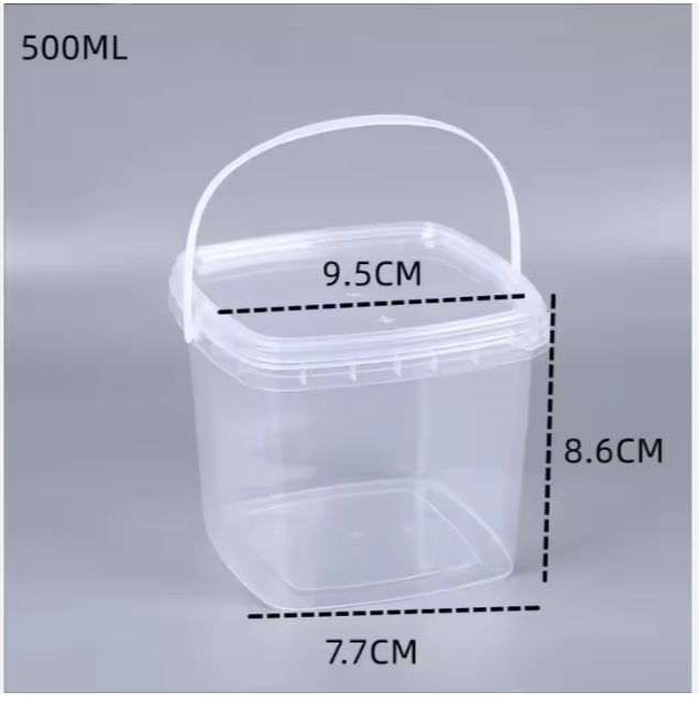 Square Ezy Pail Clear