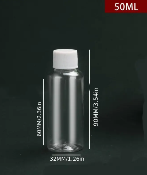 PET Round Bottle W Lid