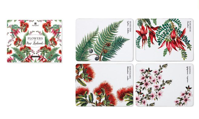 Flowers of NZ 4pk Placemat