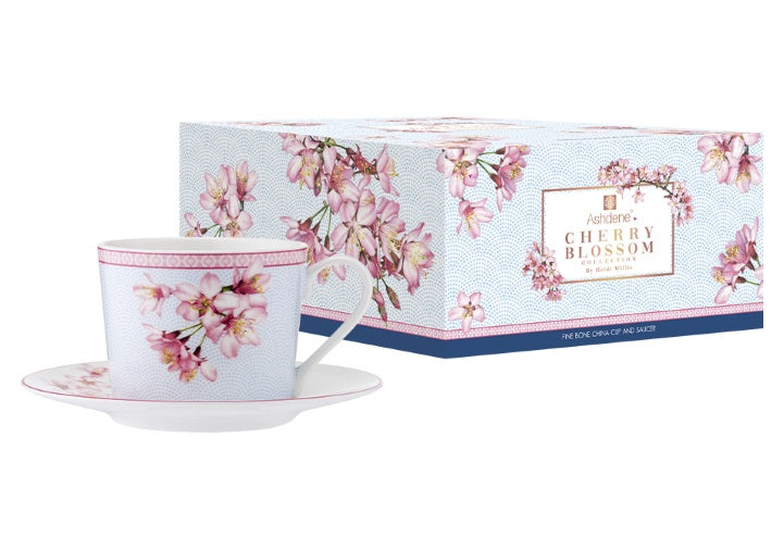 Cherry Blossom Cup & Saucer
