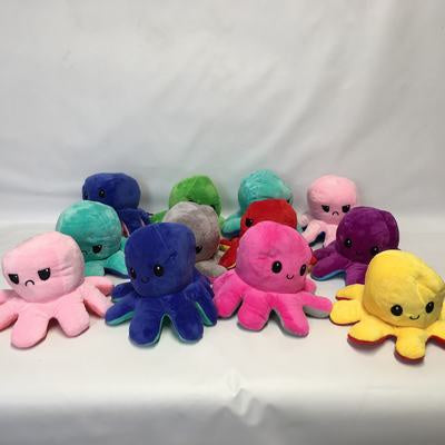 Double Side Octopus Soft Toy (25cm)