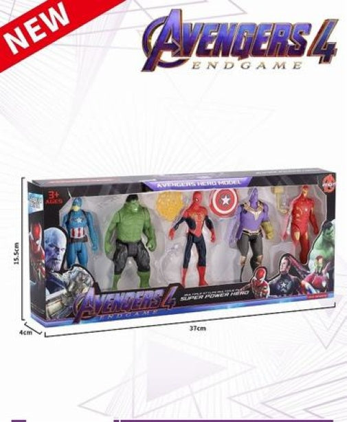 5pcs Avengers Figure Set