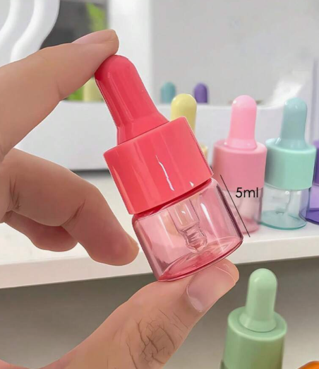 Glass Dropper Bottle Coloured