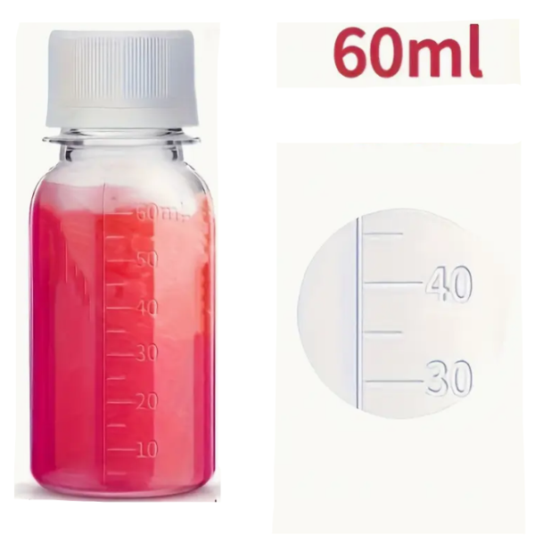 PET Round Bottle W Lid