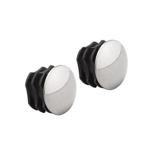 Elfa End Caps Set of 2 Silver