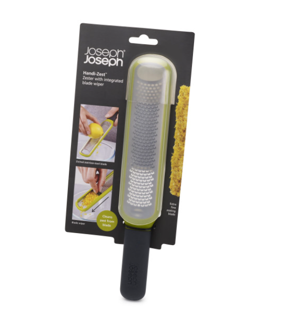 Handi-Zest Zester with Integrated Blade Wiper
