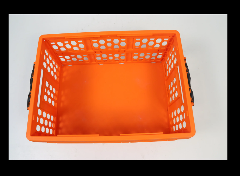 QS Foldable Box Orange/Black 35L W Lid