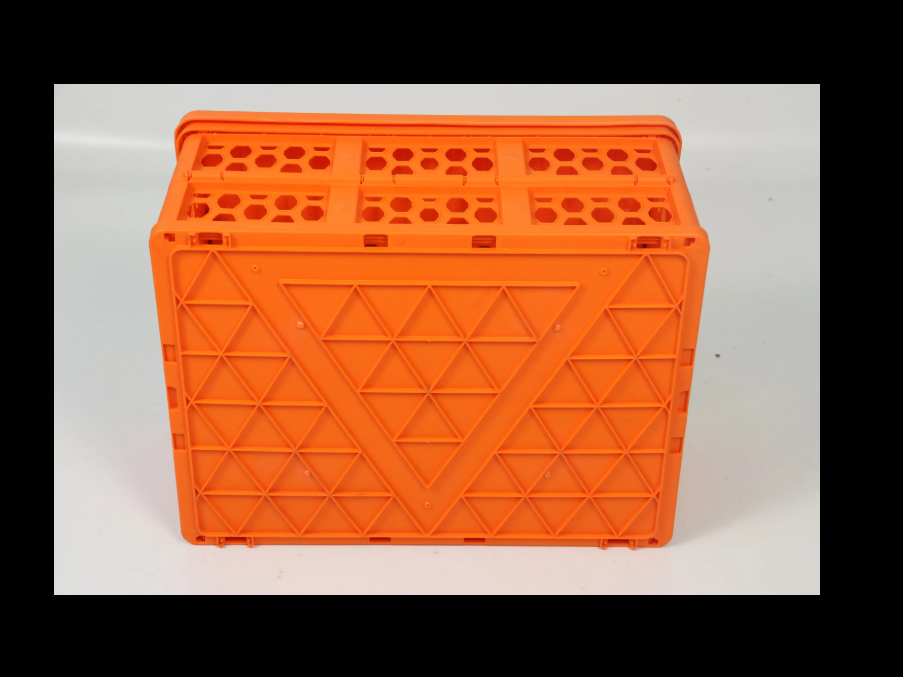 QS Foldable Box Orange/Black 35L W Lid