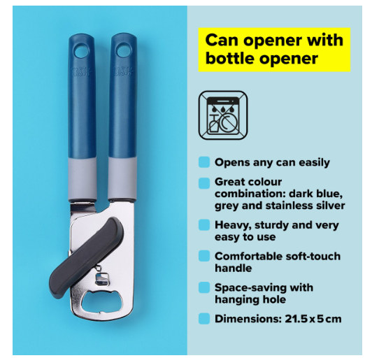 Can Opener W Bottle Opener