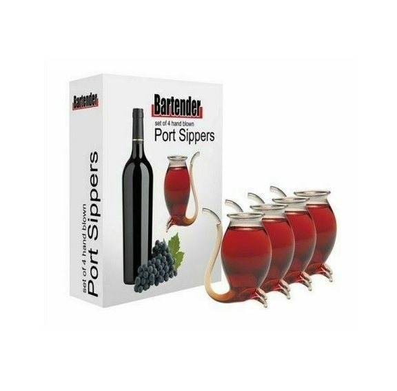 Bartender Port Sippers Set 4