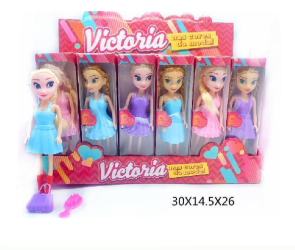 Victoria Fashion  Doll 7"
