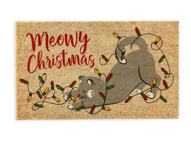 Xmas Coir Door Mats