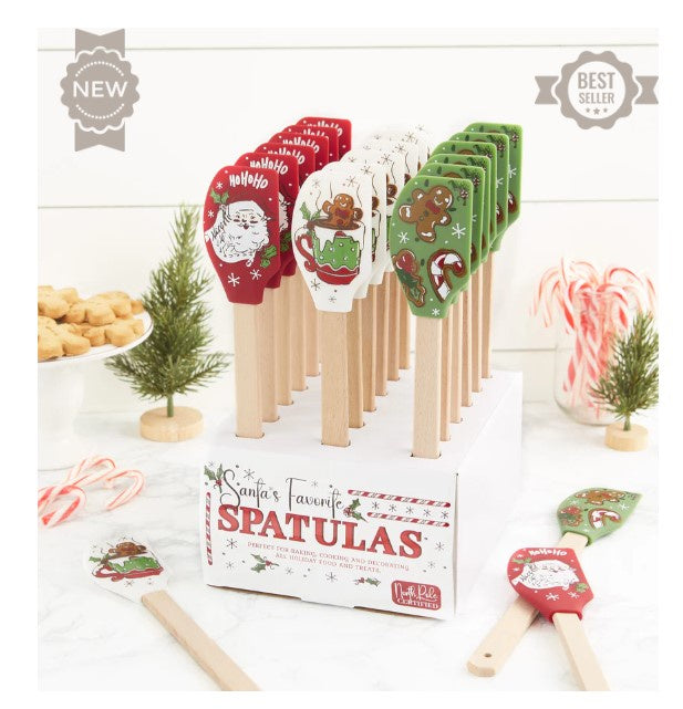 Santa's Favorite Assorted Silicone Spatula