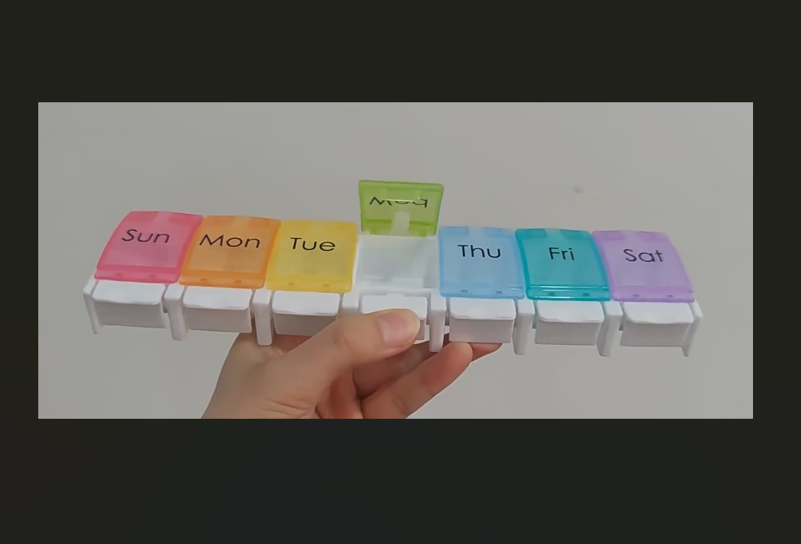 7 Day Pill Organizer