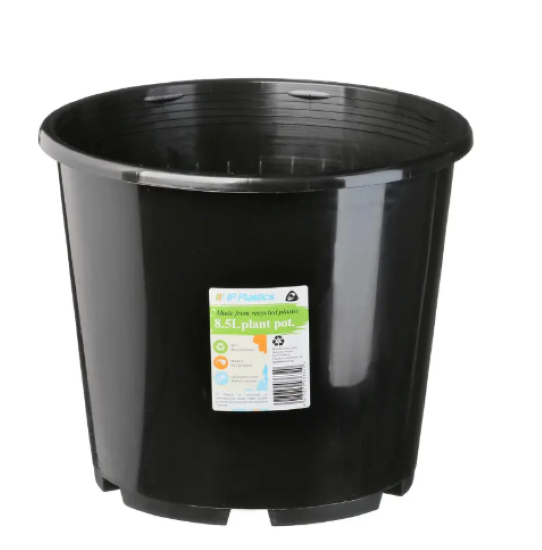 Planter Garden Pot, 8.5 Litre, Black