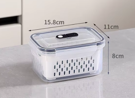Drainer Basket Containers W Air Valve/Handle