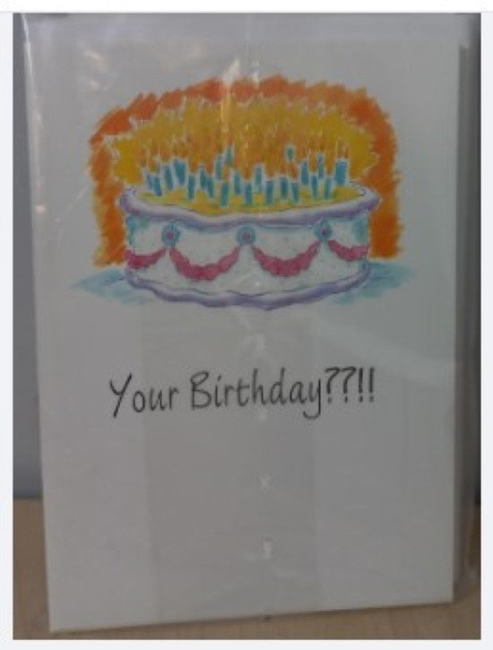 Greeting Card - Happy Birthday - ORDER ONLY 10 PC