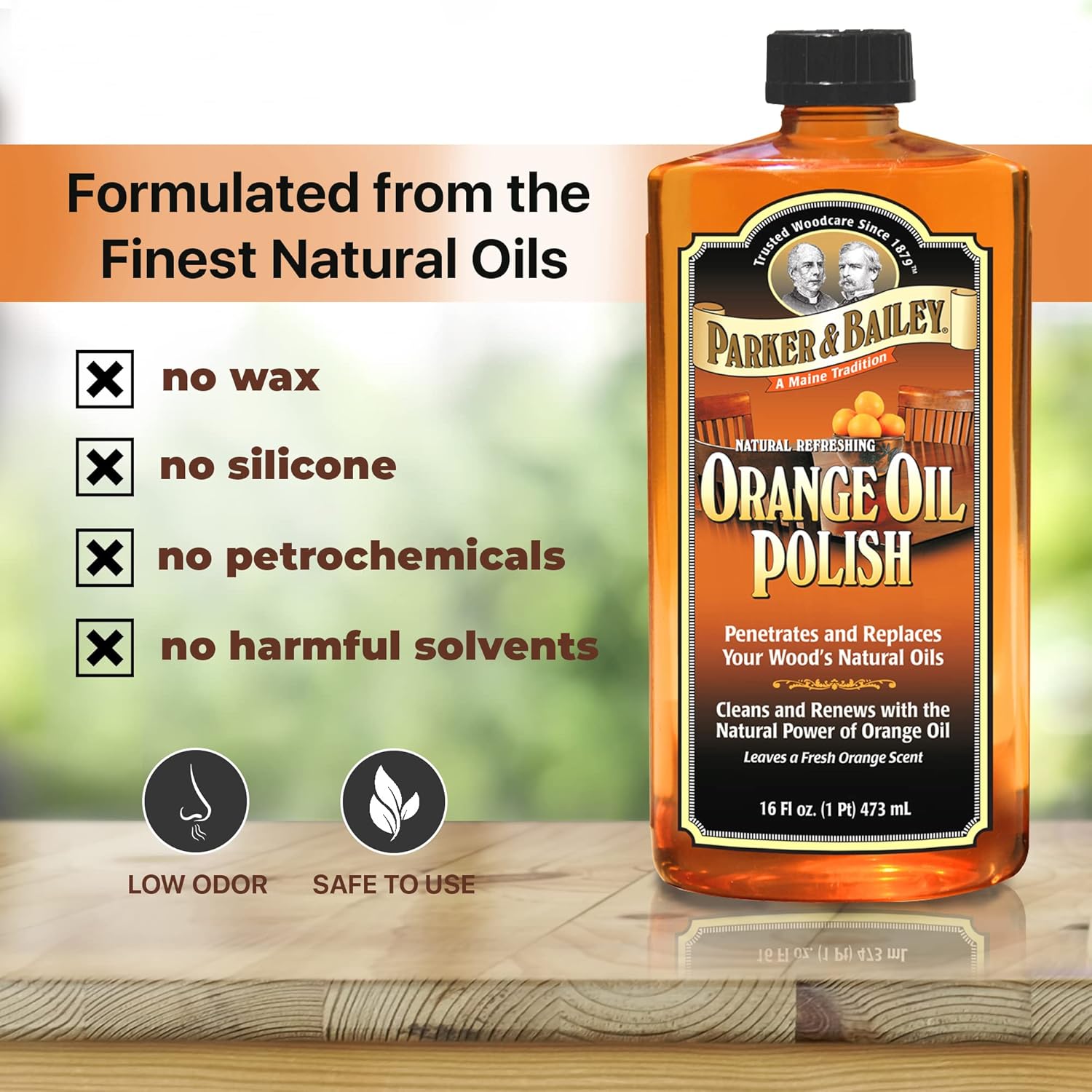 Parker & Bailey - Orange Oil Polish 473ml