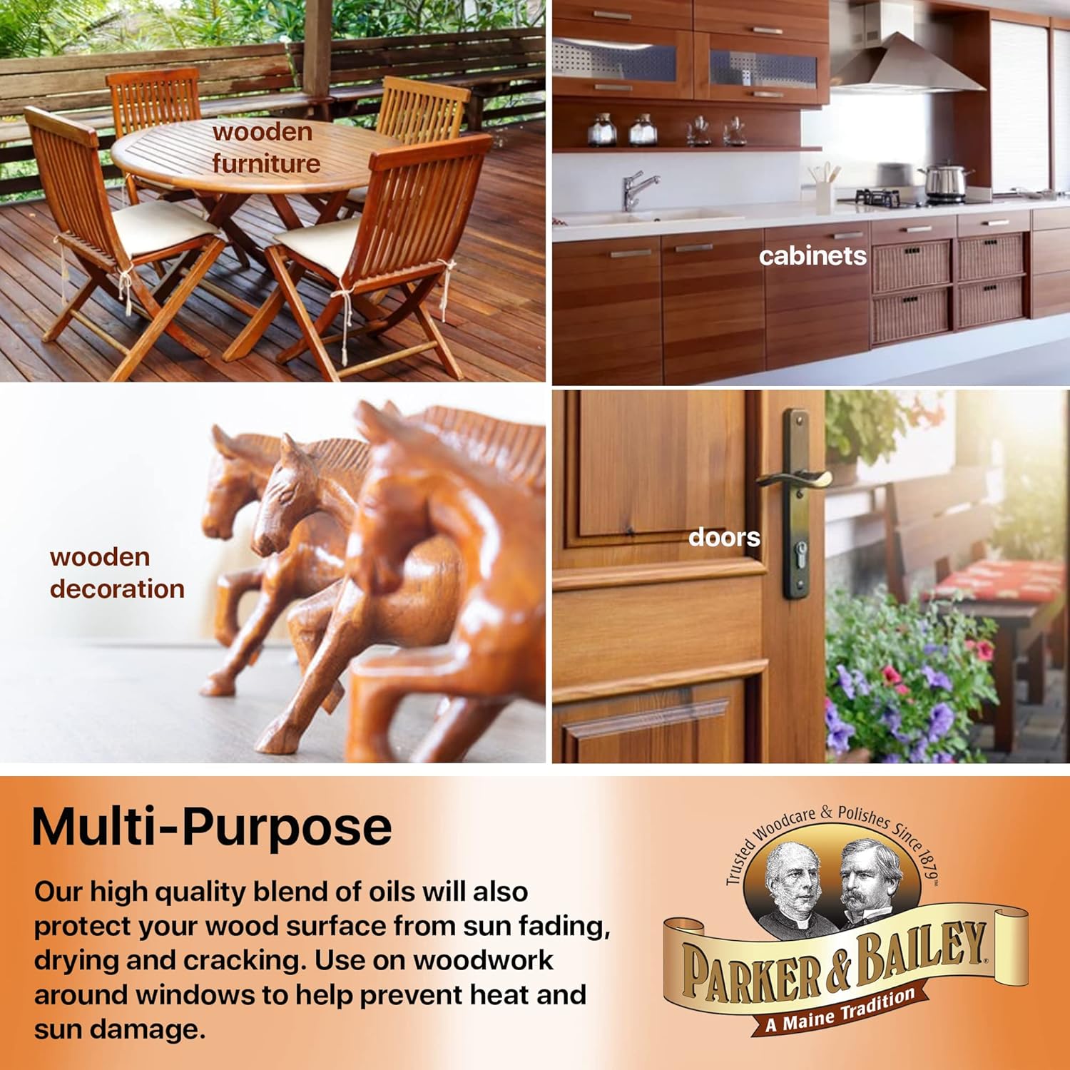 Parker & Bailey - Orange Oil Polish 473ml