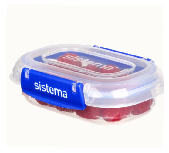 Sistema 180ml Rectangle Klip It Plus Single