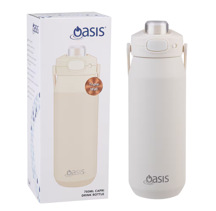 Oasis Triple Wall S/S Capri bottle 750ml