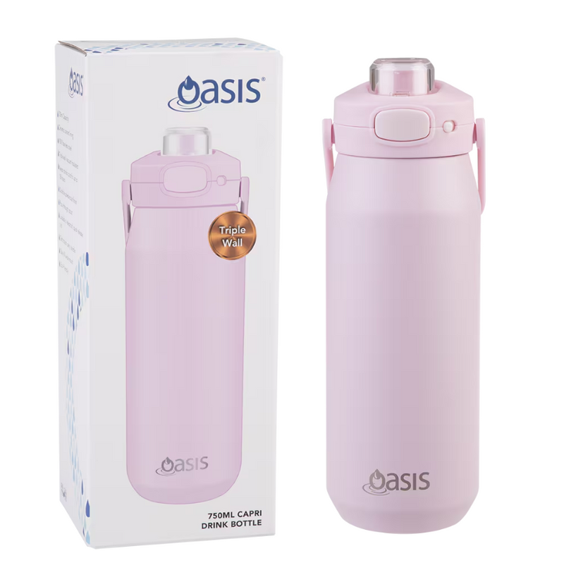 Oasis Triple Wall S/S Capri bottle 750ml