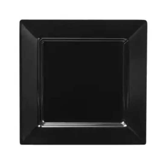 Square Platter 255x255mm Black WAS $14.99 NOW