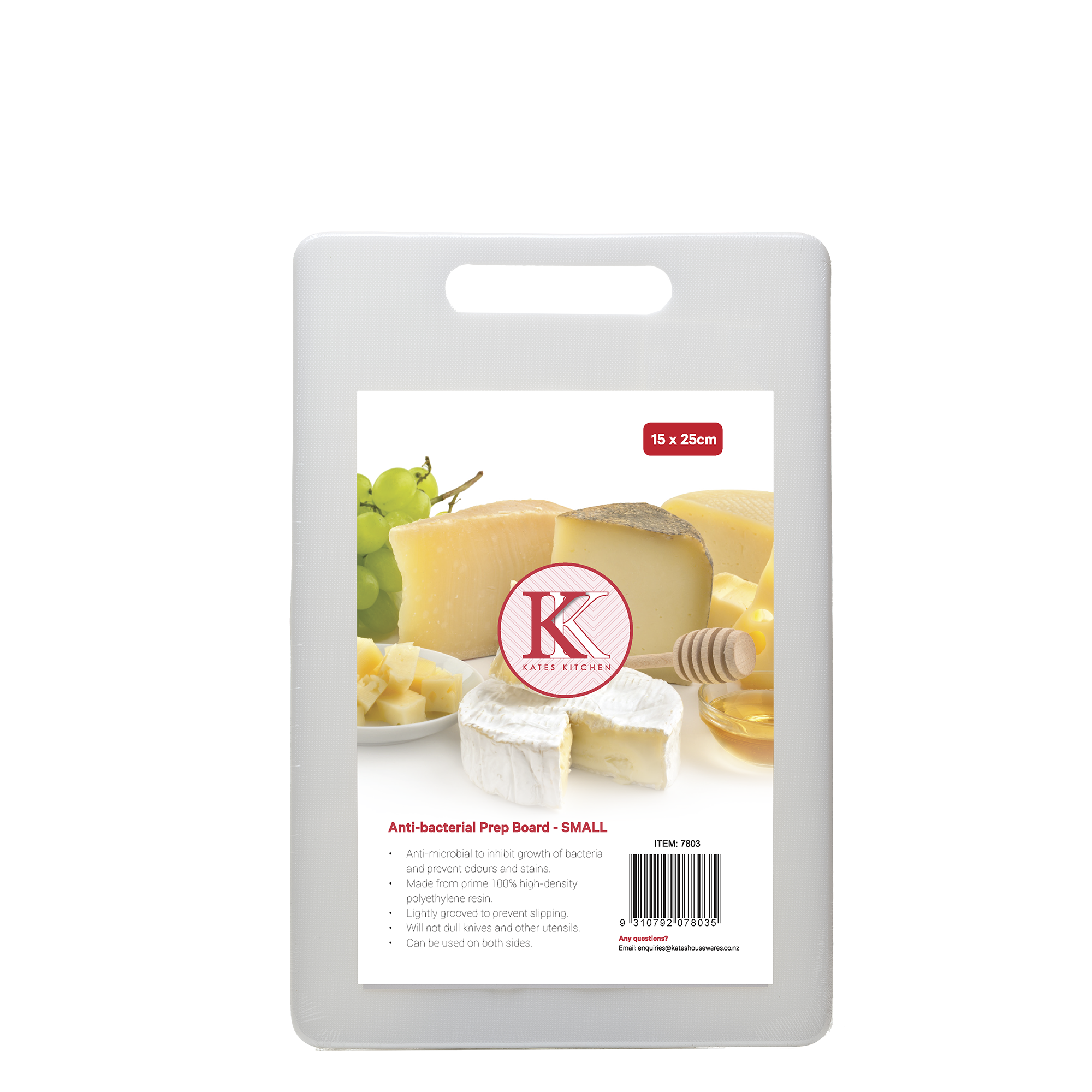 Kates Cutting Board Antibac 24.5 X 15cm