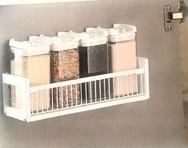 Spice Rack Small White 32cm