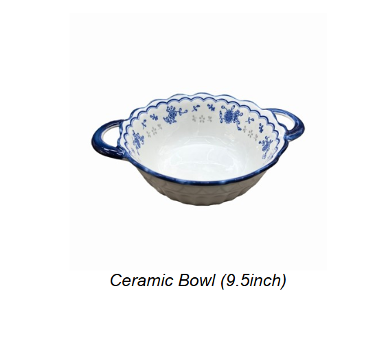 Painted Ceramic Bowl