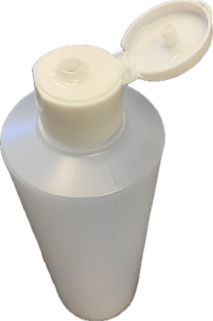Standard LDPE Bottle 500ml 28/410 with Flip Top