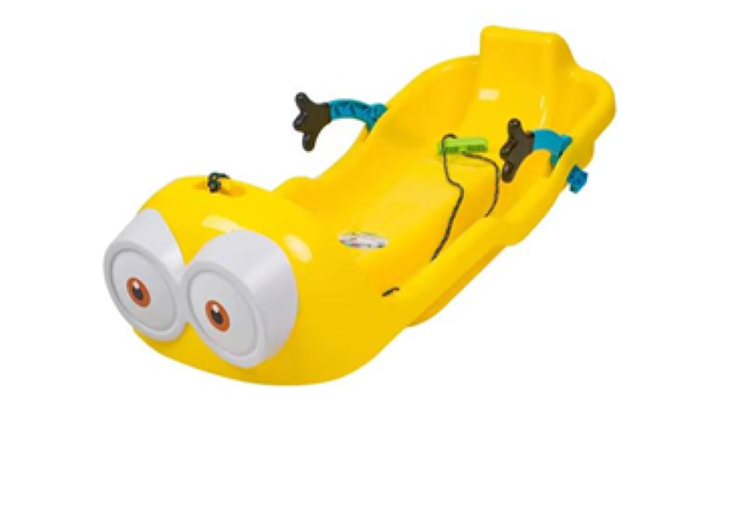 Snow sled Minions Yellow Sled