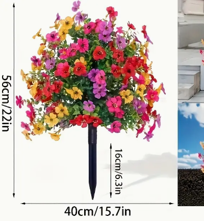 Artificial Flower Spike - Colourful