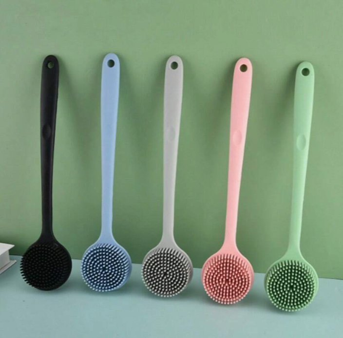 Back Brush Massager Silicone Head