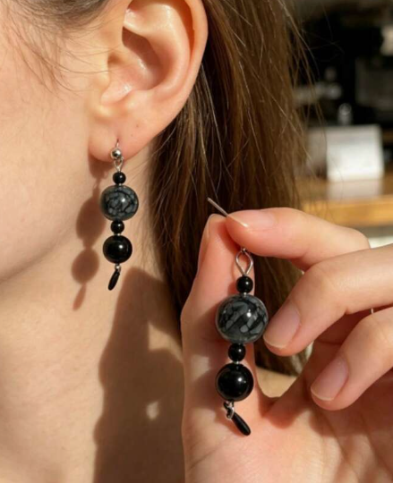 Bead Drop Earrings