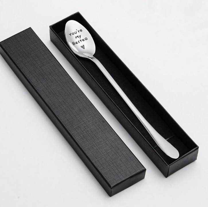 Long Handled Tea Spoon - Boxed